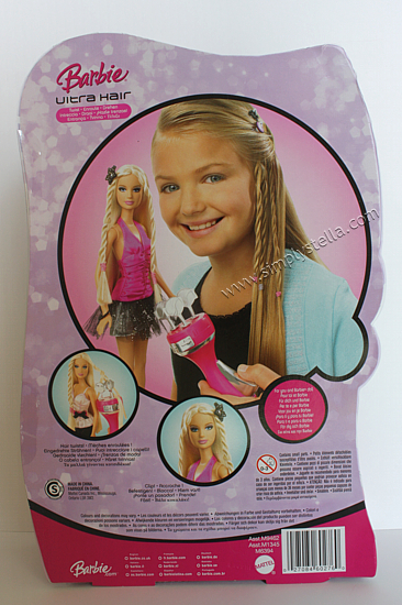 Barbie Ultra Hairs Box - Back