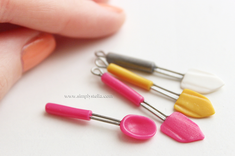 Rubber Scrapers and Spoon
