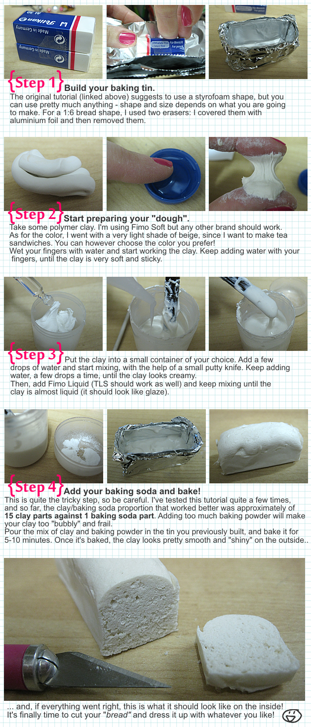 Roll Cake Charm Tutorial