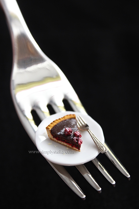 Chocolate Tart with Raspberries