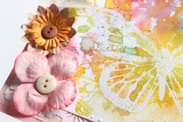 'Faux' Watercolor effect - Card + Tutorial