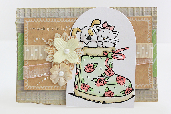 Strawberry Kisses card