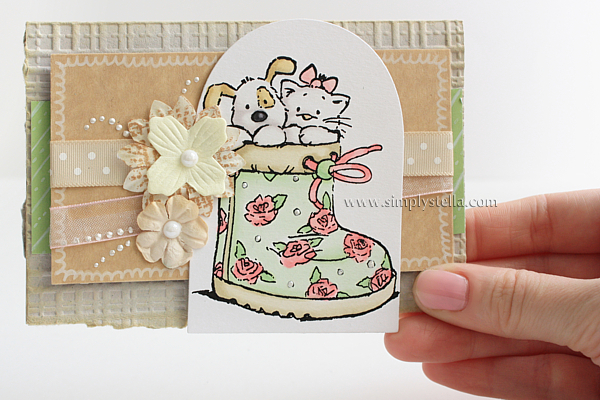 Strawberry Kisses card